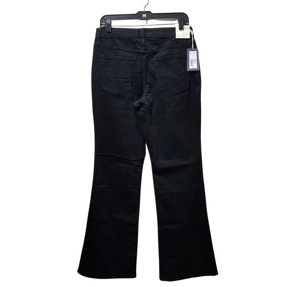 Universal Thread High-Rise Flare Jeans Women's 10 Black Stretch Denim - Picture 2 of 10